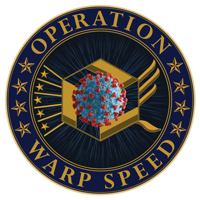 Official seal of Operation Warp Speed